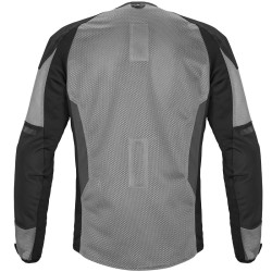 Giacca da moto Spidi Super Net grigia e nera Giacca da moto Spidi Super Net grigia e nera