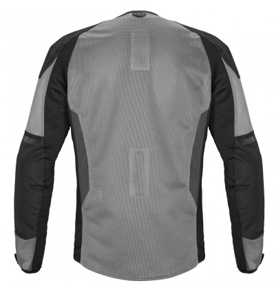 Giacca da moto Spidi Super Net grigia e nera Giacca da moto Spidi Super Net grigia e nera