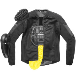 Giacca da moto Spidi Super Net nera Giacca da moto Spidi Super Net nera