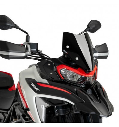 Cupolino Puig Sport nero per Benelli TRK 702 e 702-X Cupolino Puig Sport nero per Benelli TRK 702 e 702-X