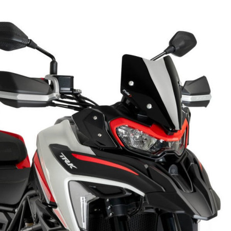 Cupolino Puig Sport nero per Benelli TRK 702 e 702-X Cupolino Puig Sport nero per Benelli TRK 702 e 702-X