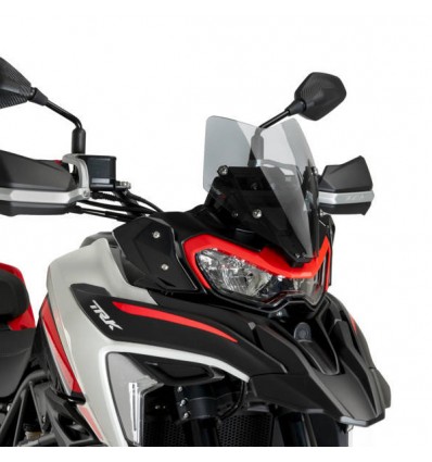 Cupolino Puig Sport fume chiaro per Benelli TRK 702 e 702-X