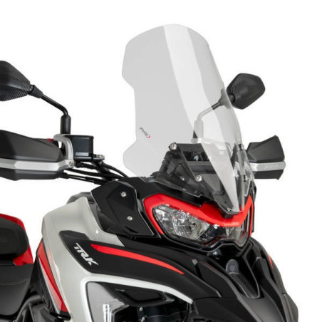 Cupolino Puig Touring per Benelli TRK 702 e 702-X trasparente Cupolino Puig Touring per Benelli TRK 702 e 702-X trasparente