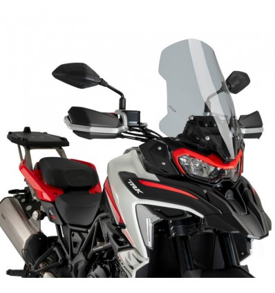 Cupolino Puig Touring per Benelli TRK 702 e 702-X fume chiaro Cupolino Puig Touring per Benelli TRK 702 e 702-X fume chiaro