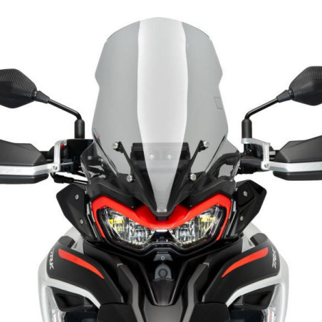 Cupolino Puig Touring per Benelli TRK 702 e 702-X fume chiaro Cupolino Puig Touring per Benelli TRK 702 e 702-X fume chiaro