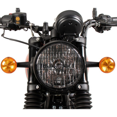 Griglia faro anteriore Hepco & Becker per Royal Enfield HNTR 350 Griglia faro anteriore Hepco & Becker per Royal Enfield HNTR 350