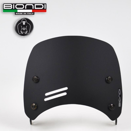 Cupolino Biondi Caffe per Royal Enfield HNTR 350 nero opaco Cupolino Biondi Caffe per Royal Enfield HNTR 350 nero opaco