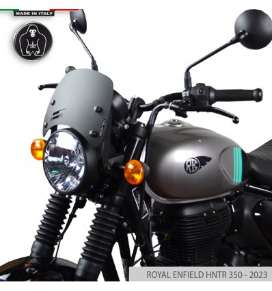 Cupolino Biondi Caffe per Royal Enfield HNTR 350 nero opaco Cupolino Biondi Caffe per Royal Enfield HNTR 350 nero opaco
