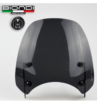 Cupolino Biondi Sport per Royal Enfield HNTR 350 fume scuro Cupolino Biondi Sport per Royal Enfield HNTR 350 fume scuro