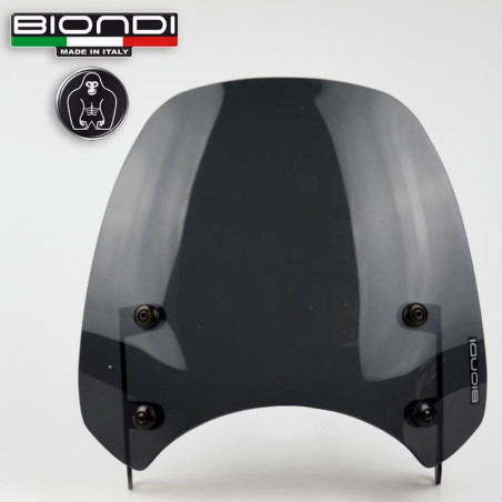 Cupolino Biondi Sport per Royal Enfield HNTR 350 fume scuro Cupolino Biondi Sport per Royal Enfield HNTR 350 fume scuro