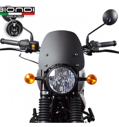Cupolino Biondi Sport per Royal Enfield HNTR 350 nero opaco Cupolino Biondi Sport per Royal Enfield HNTR 350 nero opaco