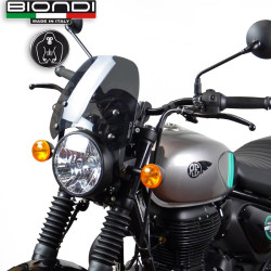 Cupolino Biondi Sport per Royal Enfield HNTR 350 nero opaco Cupolino Biondi Sport per Royal Enfield HNTR 350 nero opaco