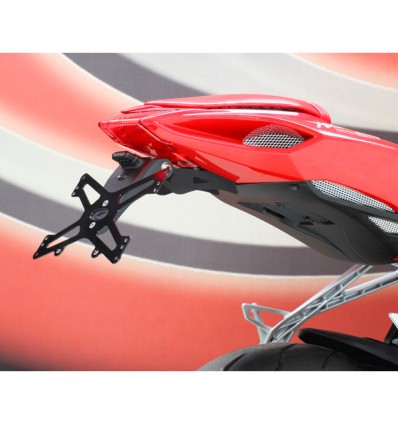 Portatarga regolabile Evotech per MV Agusta F3 800 Portatarga regolabile Evotech per MV Agusta F3 800
