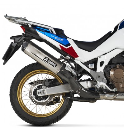 Marmitta Akrapovic Slip On Titanio per Honda CRF 1100L Africa Twin e Avd. Sports Marmitta Akrapovic Slip On Titanio per Honda CRF 1100L Africa Twin e Avd. Sports