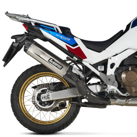 Marmitta Akrapovic Slip On Titanio per Honda CRF 1100L Africa Twin e Avd. Sports Marmitta Akrapovic Slip On Titanio per Honda CRF 1100L Africa Twin e Avd. Sports
