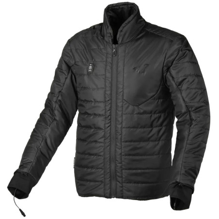 Giacca da moto Macna Paladyn riscaldata nera