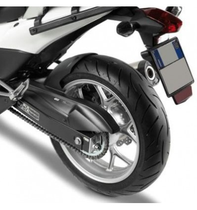 Carter copricatena con parafango Givi MG1109 nero per Honda Integra 700, NC700X/S e NC750 X/S