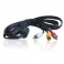 Cavo video GoPro composito per minicamere Hero HD, HD2 