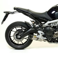 Terminale Arrow Thunder Carbon Cap Titanium per Yamaha 