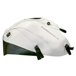 Copriserbatoio Bagster per Honda CB 1000R 08-17 in similpelle bianco e nero