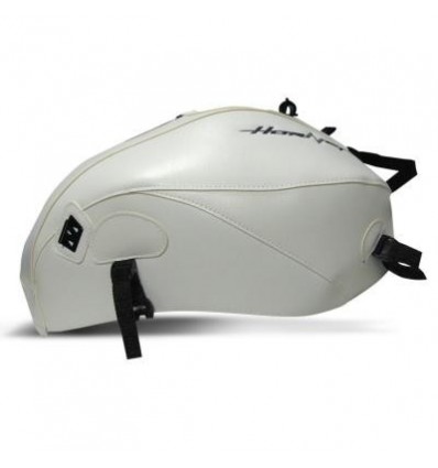Copriserbatoio Bagster per Honda CB 600 Hornet 2011-2013 in similpelle bianco