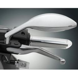 Specchio da manubrio Rizoma Edge cromato