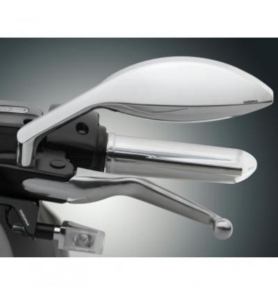 Specchio da manubrio Rizoma Edge cromato Specchio da manubrio Rizoma Edge cromato