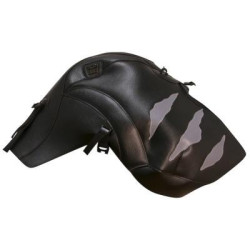 Copriserbatoio Bagster per Triumph Tiger 900 e Tiger 955 99-06 nero e acciaio