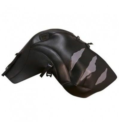 Copriserbatoio Bagster per Triumph Tiger 900 e Tiger 955 99-06 nero e acciaio