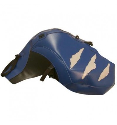 Copriserbatoio Bagster per Triumph Tiger 900 e Tiger 955 99-06 blu caspio e grigio chiaro