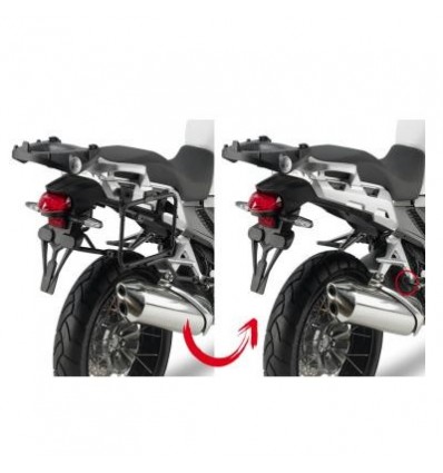 Portavaligie laterale a sgancio rapido Givi PLR1110 Mon Portavaligie laterale a sgancio rapido Givi PLR1110 Mon