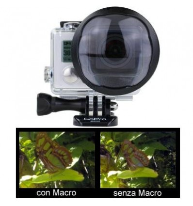 Filtro PolarPro Macro Lens in vetro per GoPro Hero3 Filtro PolarPro Macro Lens in vetro per GoPro Hero3