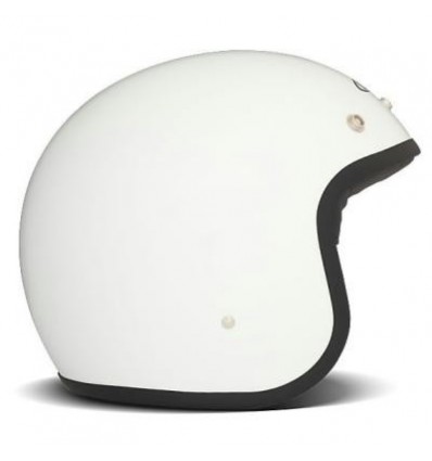 Casco DMD Helmets serie Vintage monocolore Solid bianco Casco DMD Helmets serie Vintage monocolore Solid bianco