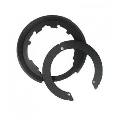 Flangia Givi BF01 per sistema Tanklock su moto Suzuki v