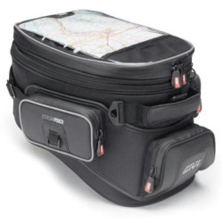 Borsa da serbatoio a sgancio rapido Givi XS308 Tanklock enduro a volume variabile da 17 a 20 lt nera