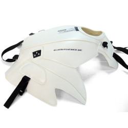 Copriserbatoio Bagster per Honda CB500X in similpelle bianco