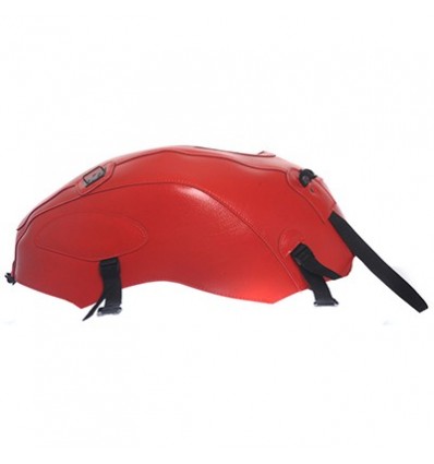 Copriserbatoio Bagster per Honda VFR 800F dal 2014 in similpelle rosso