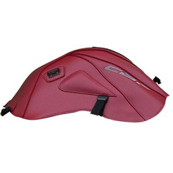 Copriserbatoio Bagster per Honda CBF600 S 04-11 in similpelle rosso scuro