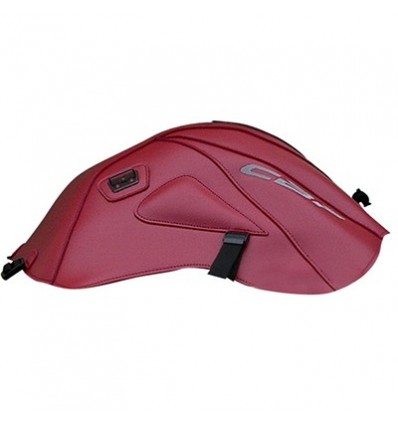 Copriserbatoio Bagster per Honda CBF600 S 04-11 in similpelle rosso scuro