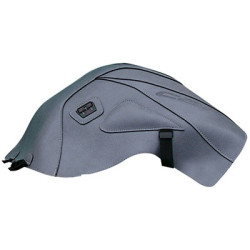 Copriserbatoio Bagster per Honda CBF600 S 04-11 in similpelle grigio acciaio