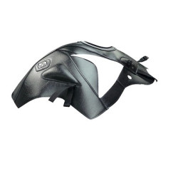 Copriserbatoio Bagster per Honda CBF600 S 04-11 in similpelle nero con deco bianco