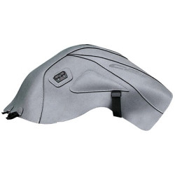 Copriserbatoio Bagster per Honda CBF600 S 04-11 in similpelle grigio chiaro