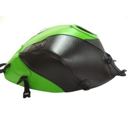 Copriserbatoio Bagster per Kawasaki Z800 in similpelle verde e nero