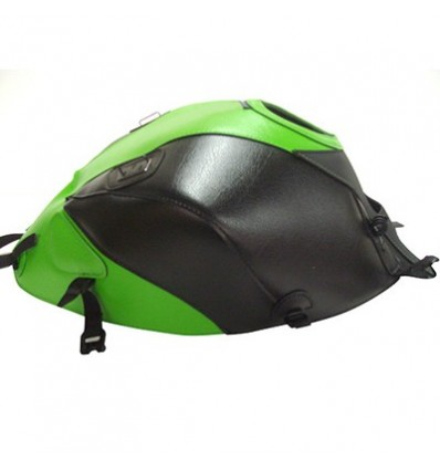 Copriserbatoio Bagster per Kawasaki Z800 in similpelle verde e nero Copriserbatoio Bagster per Kawasaki Z800 in similpelle verde e nero