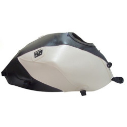 Copriserbatoio Bagster per Kawasaki Z800 in similpelle nero e bianco