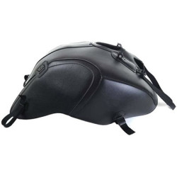 Copriserbatoio Bagster per Kawasaki Z800 in similpelle nero e nero opaco