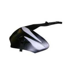 Copriserbatoio Bagster per Honda CBF 125 09-14 in similpelle nero con triangolo bianco