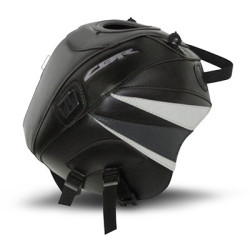 Copriserbatoio Bagster per Honda CBR 125 e 250 11-14 in similpelle nero, grigio chiaro e antracite