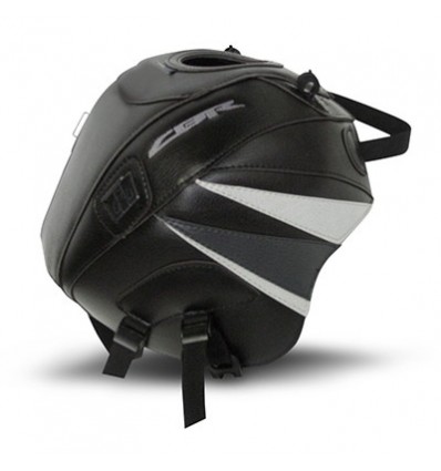 Copriserbatoio Bagster per Honda CBR 125 e 250 11-14 in similpelle nero, grigio chiaro e antracite