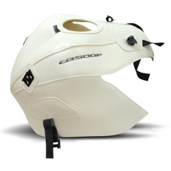 Copriserbatoio Bagster per Honda CB 500F 13-15 in similpelle bianco